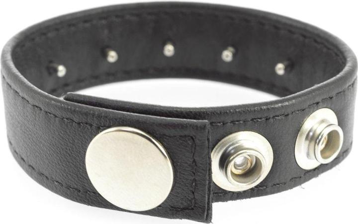 Rimba Erotische Mode ra7397 Schwarzes Leder Verstellbarer Penisring