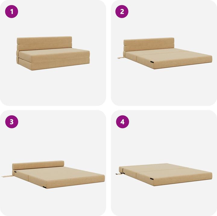 Image du produit vidaXL Klappsoufa
