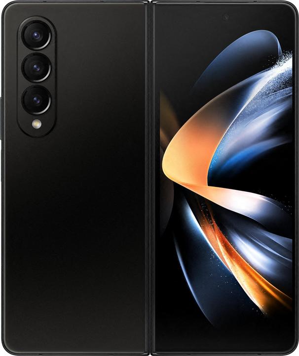 Image du produit Samsung Galaxy Z Fold4 EU (256 Go, Phantom Black, 7.60", SIM + eSIM, 5G)