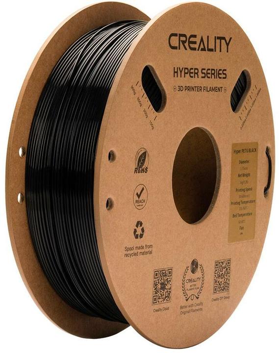 Creality Hyper (PETG, 1.75 mm, 1000 g, Schwarz)