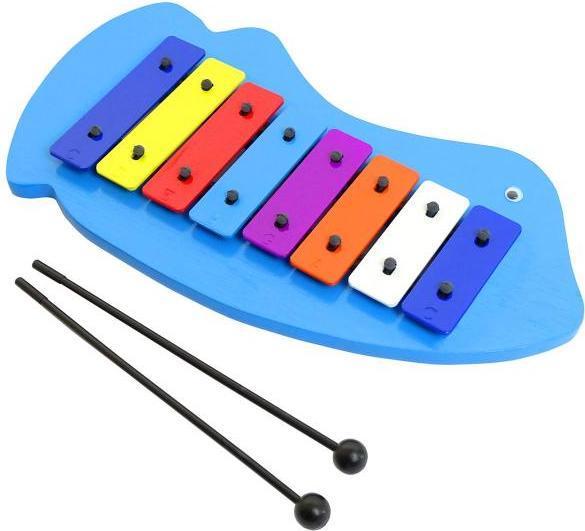 Produktbild keepdrum Fisch Glockenspiel für Kinder Holz