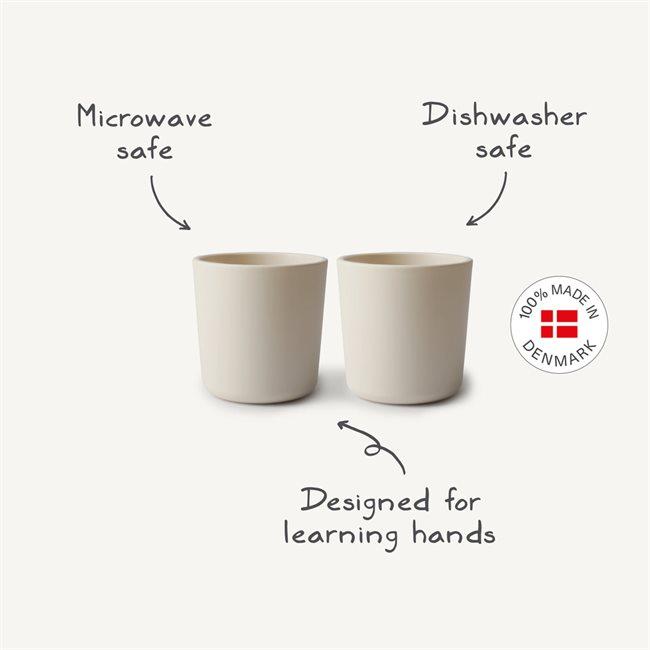 Actual product image Mushie 2 He Set Drinking Cups