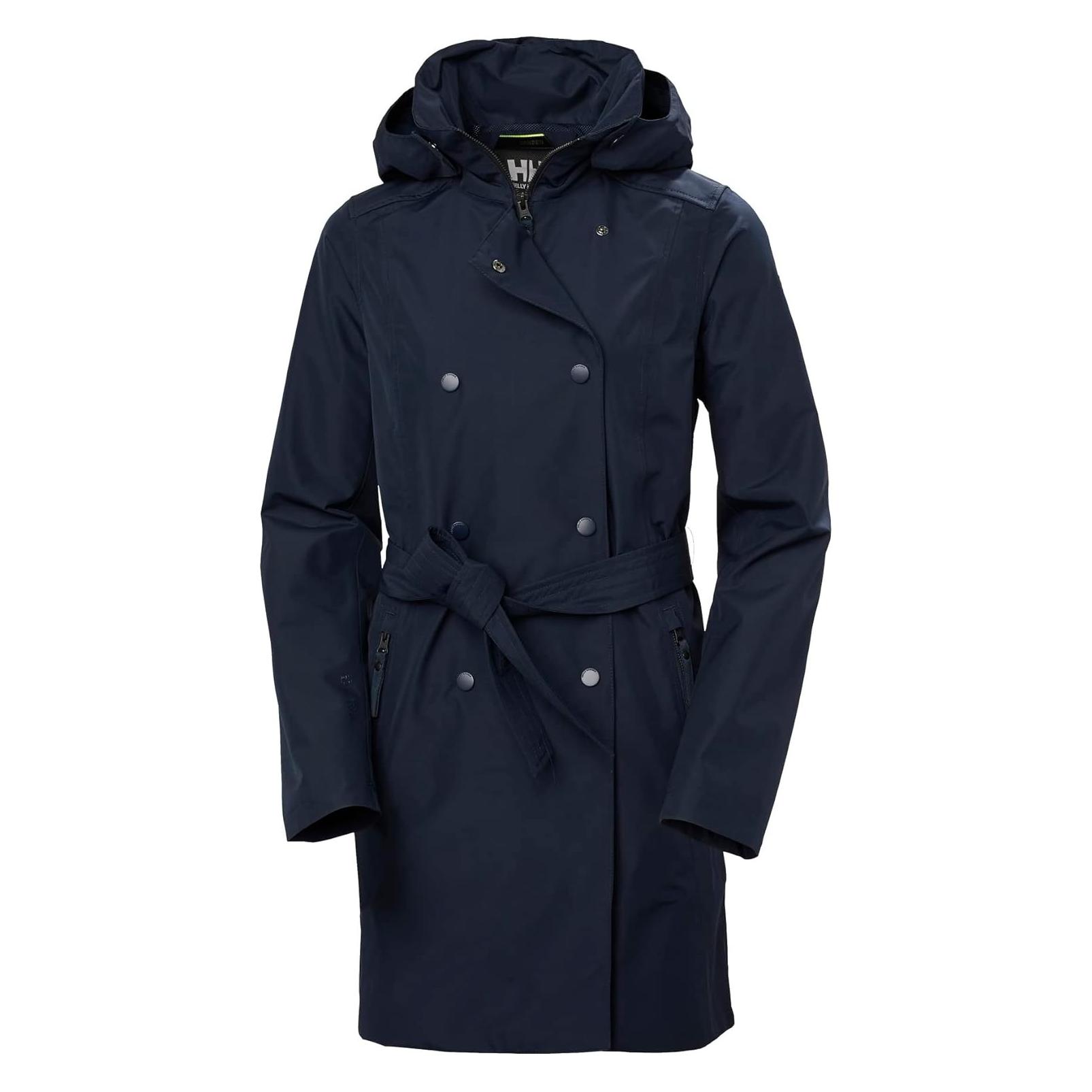 Helly Hansen, Damen, Mäntel, Women's Welsey Ii Trench, Blau