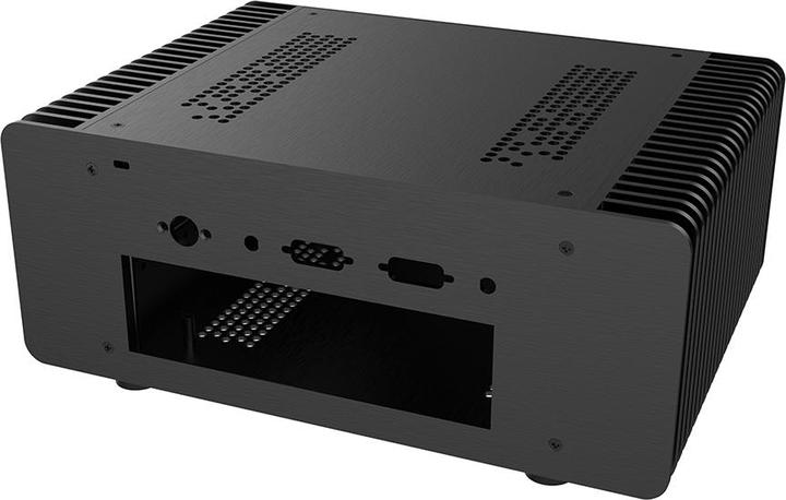 Actual product image Akasa Maxwell Pro Plus Mini-ITX Case OEM, Intel LGA 1700 - black (Mini-ITX)