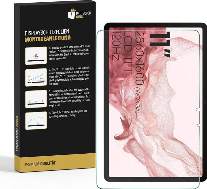 Produktbild Protectorking 6x Premium Displayschutzfolie Matt Entspiegelt (4 Stück, Galaxy Tab S8)