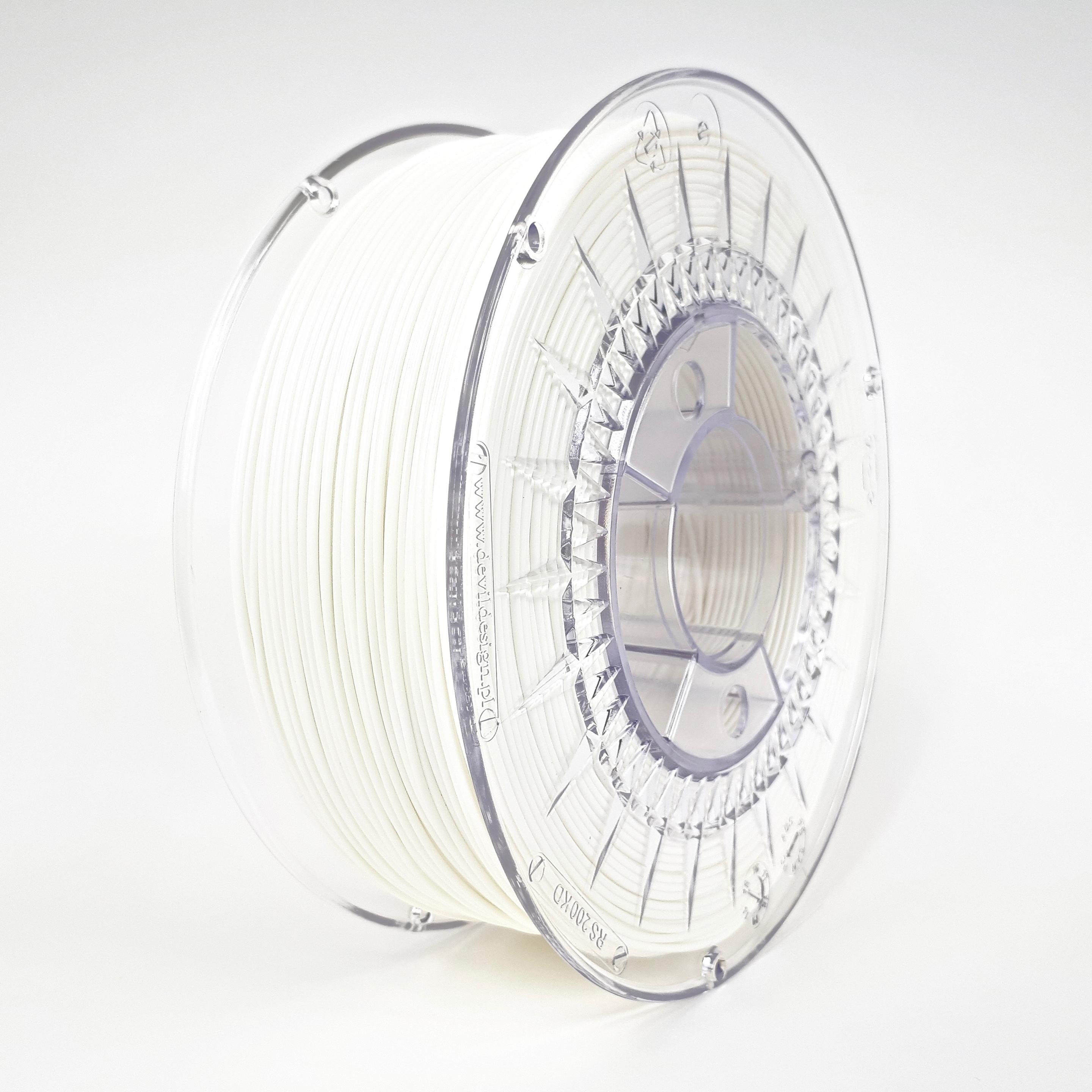 Devil Design 05902280030263 (PLA, 1.75 mm, 2000 g, Weiss), 3D Filament, Weiss