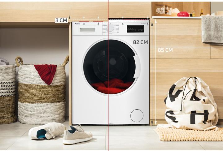 Actual product image Amica Washing machine (7 kg, Left)