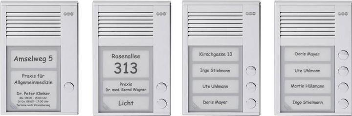 Produktbild Auerswald TFS-Dialog 203 fuer a/b-Nebenstellenanschluss / 3 Klingeltaster / Slim-Line-Gehaeuse / Aluminiump... (Kabelgebunden)