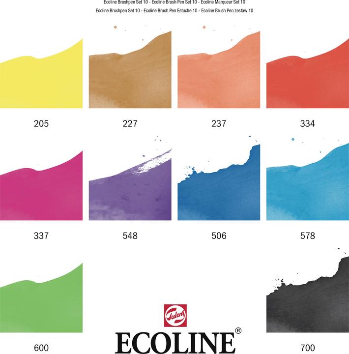 Produktbild Talens Ecoline (10x)