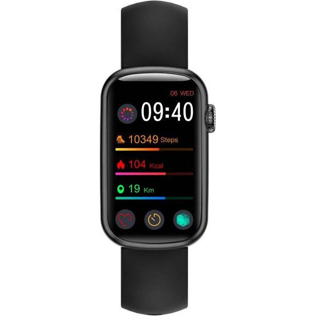 Thumbnail - Smarty Watches Smarty 2.0 Smart-Watch SW032A schwarz Edelstahlarmand, Smartwatch