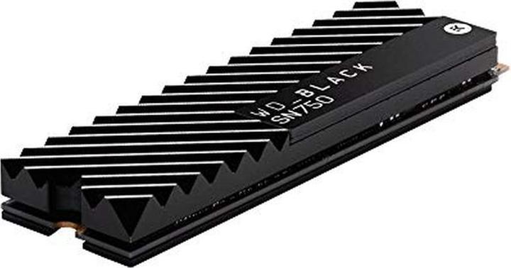 Produktbild WD Black SN750 Gaming - mit Heatsink (500 GB, M.2 2280)