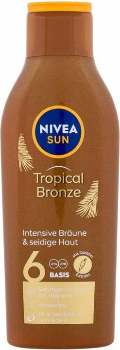 Produktbild NIVEA Sun Carotin Sonnenschutz-Lotion (Sonnenlotion, Bis SPF 10, 200 ml)
