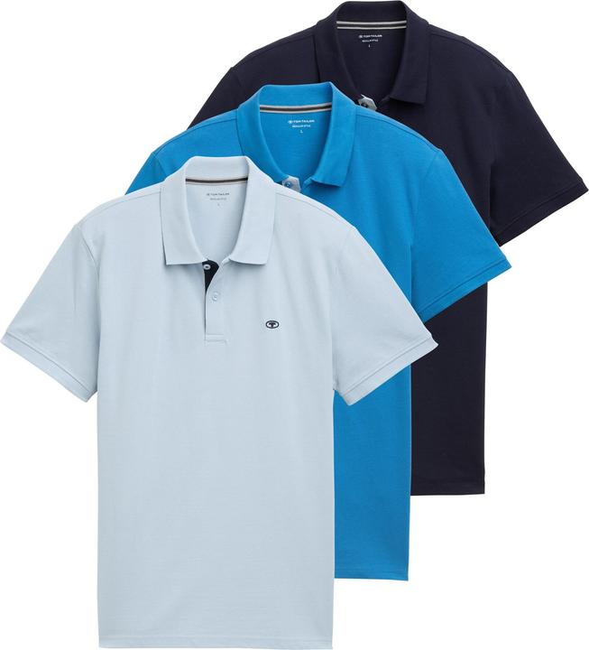 Immagine prodotto Tom Tailor Poloshirt 3er Pack (3XL, L, M, S, XL, XXL)