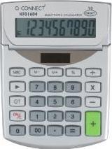 Produktbild Q-Connect Lommeregner med justerbart display solcelle og batteri L138xB103xH31mm,6 pk x 10 stk/krt