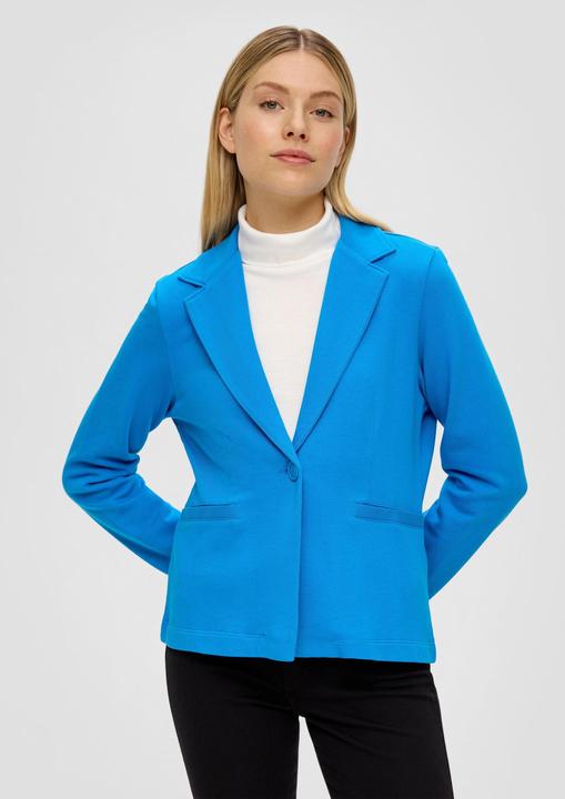 Actual product image s.Oliver Sweatshirt Jacke Blazer aus Sweatstoff