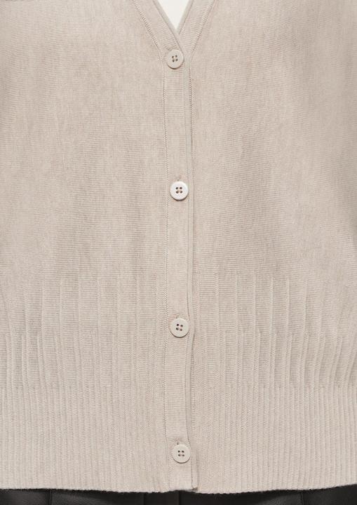 Produktbild s.Oliver Strickjacke Strickjacke mit Strukturmuster am Saum (38)