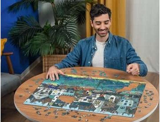 Image du produit Ravensburger Habour of Wonders: Bustling Fantasy Port (1500 pièces)