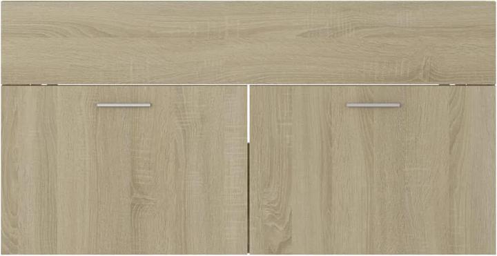 Actual product image vidaXL Waschbeckenunterschrank mit Waschbecken