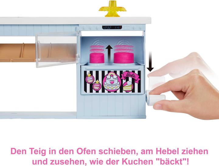 Actual product image Barbie Bakery Playset with Doll and Accessories