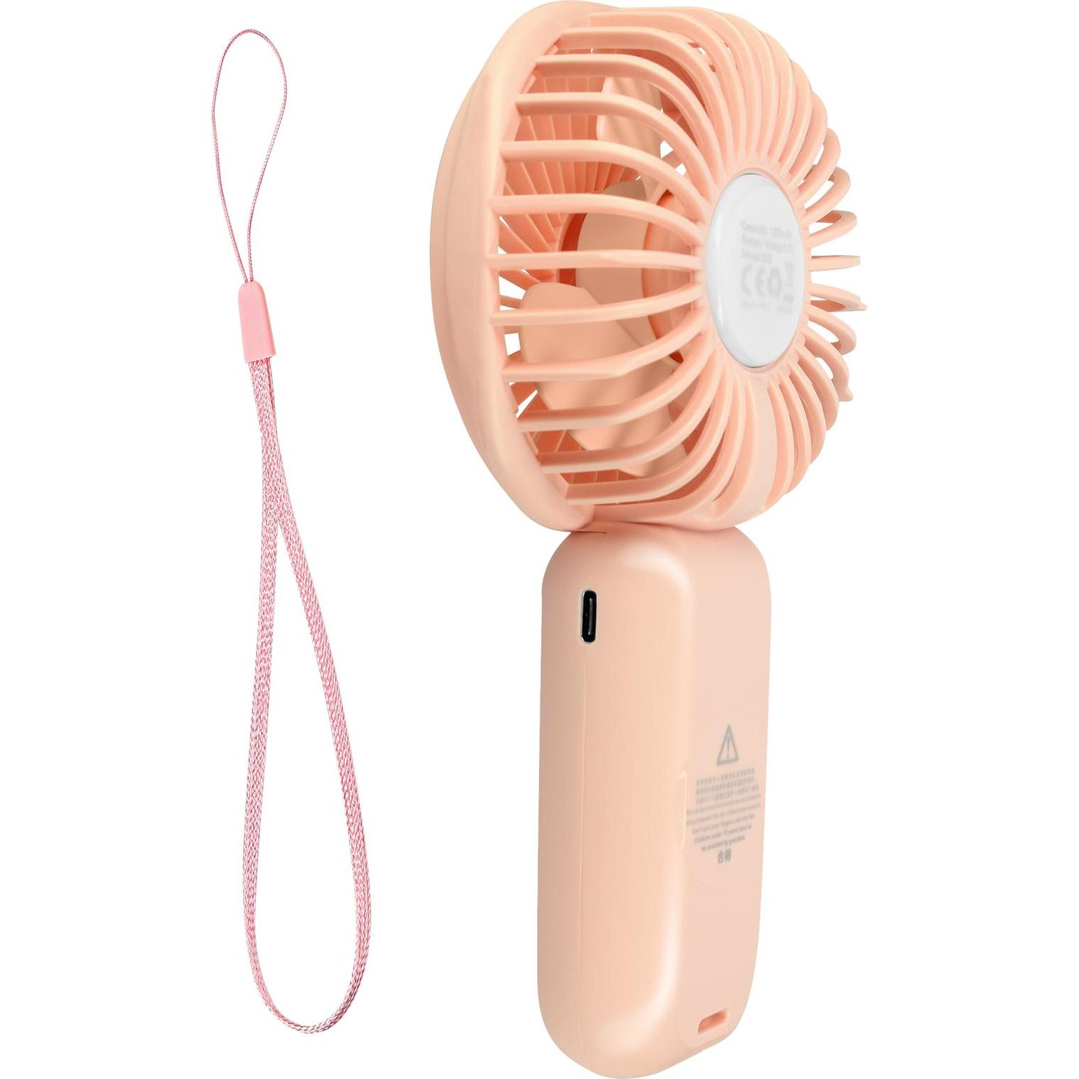 Thumbnail - LinQ WindWhisper Handventilator, Ventilator, Rosa