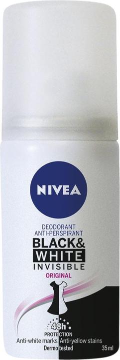 Produktbild NIVEA Black & White Invisible Spray Mini (Spray, 35 ml)