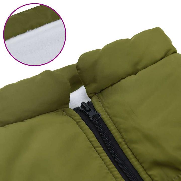 Actual product image vidaXL Dog coat with harness Waterproof (52, Dog coat)