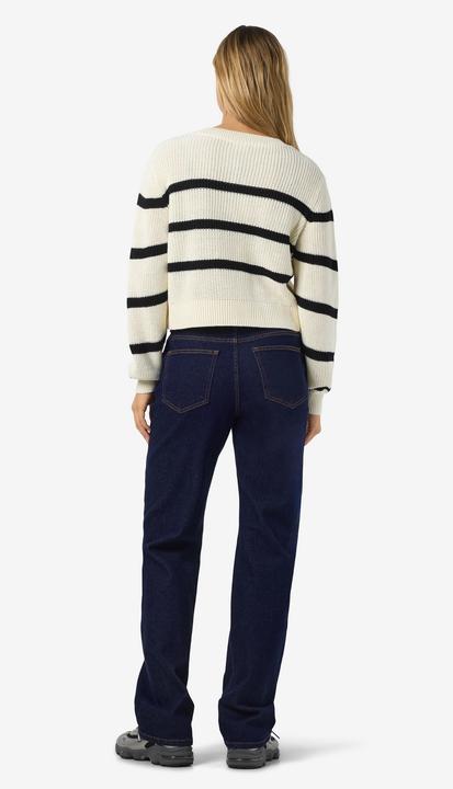 Produktbild Noisy May Gestreifter Strickpullover (L)