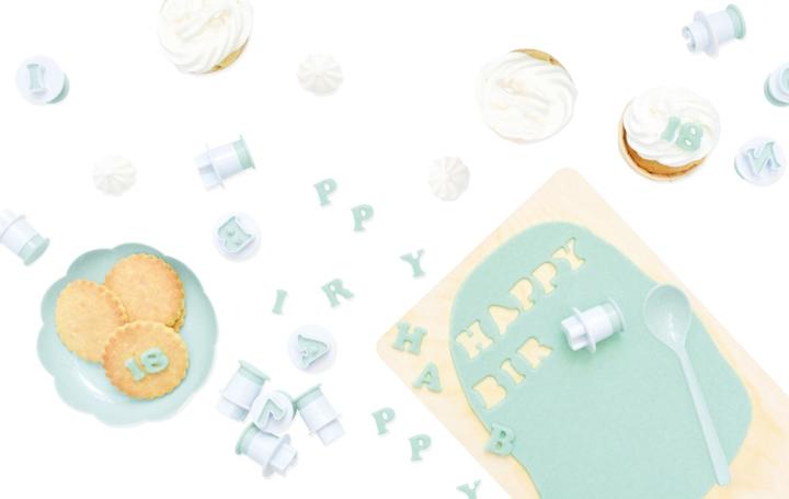Image du produit ScrapCooking Set Stempelschneider "Buchstaben & Zahlen"