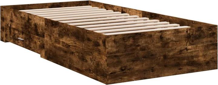 Image du produit VidaXL Cadre de lit avec tiroirs (75 x 190 cm)