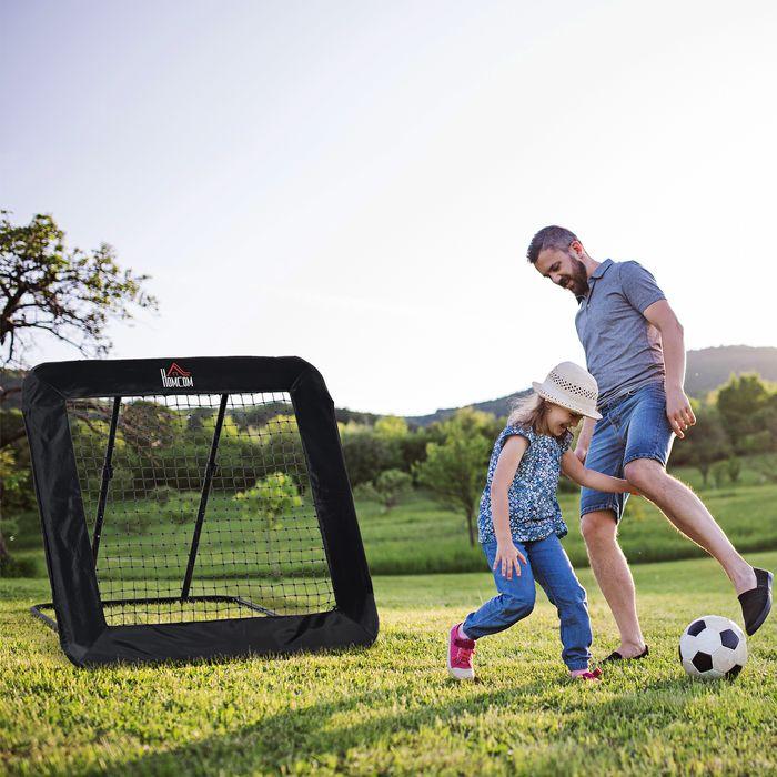 Actual product image Swisshandel24 Folding football goal football rebounder rebound wall, net for baseball basketball volleyball verse