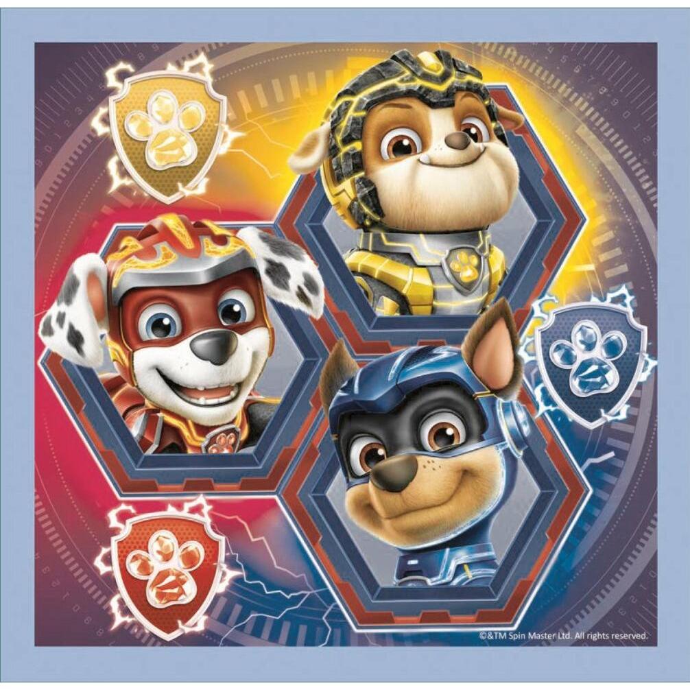 Thumbnail - Trefl 3 in 1 Puzzle - Paw Patrol Film (50 Teile)