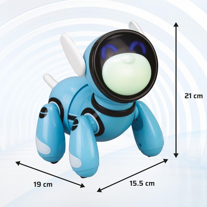 Produktbild Silverlit YCOO 88497 Jiggo interaktiver RC Robot-Hund, mit Touch-Sensor