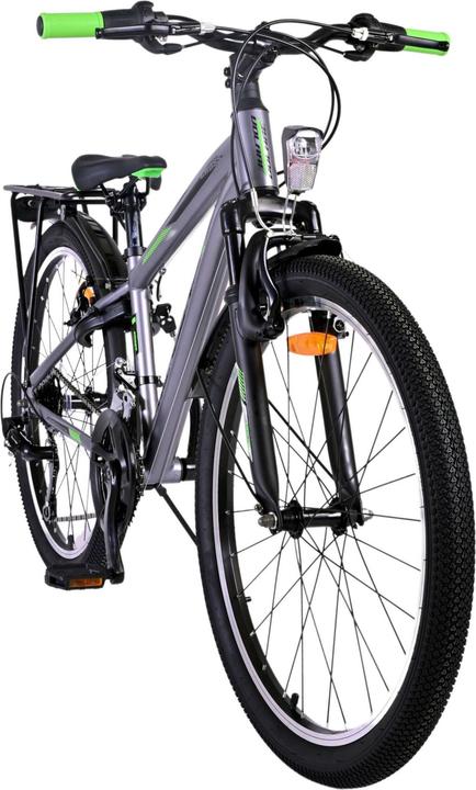 Produktbild Volare Cross Kinderfiets - Jongens - 24 inch - donker Grijs - 18 versnellingen (24")