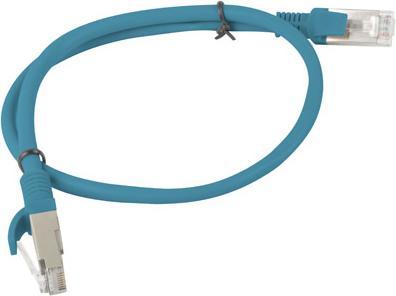 Actual product image Lanberg *patchcord cat.5e 0.5M UTP blue (U/UTP, CAT5e, 0.50 m)