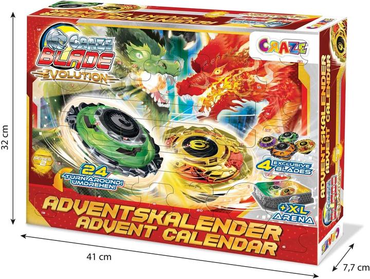 Actual product image Craze Toy advent calendar