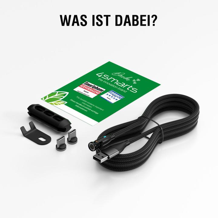 Actual product image 4smarts USB A – USB C (1.80 m, USB 2.0, 100 W)