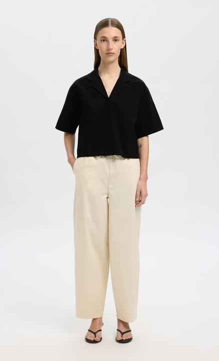 Immagine prodotto Selected Kurzarm Crop-Bluse (38)