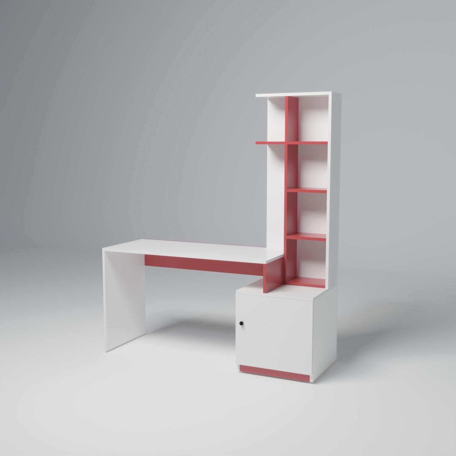 Kalune Design, Schreibtisch, Joelle (120 x 78 x 50 cm)
