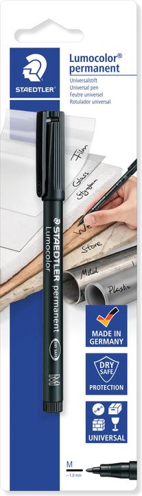 Produktbild Staedtler Lumocolor (Schwarz, 1 mm, 1 x)