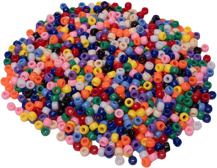 Actual product image Colorations Colorationen - Ponyperlen Standard 6x9 mm, 1000 Stk.