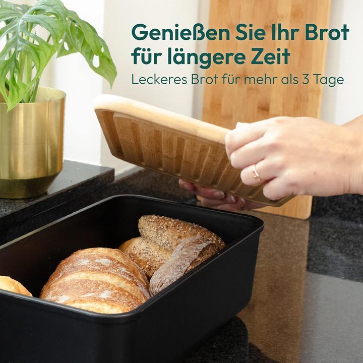 Actual product image Gadgy Brotkasten mit Schneidebrett