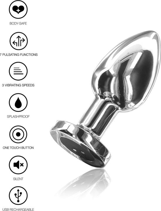 Productafbeelding ToyJoy De Glider Vibrerende Plug Klein