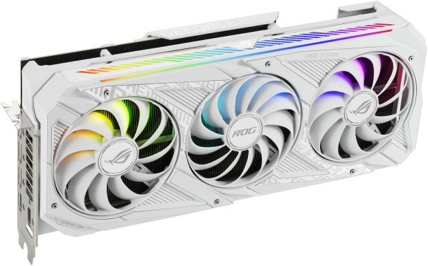 Actual product image ASUS GeForce ROG STRIX RTX 3080 O10G WHITE (10 GB)