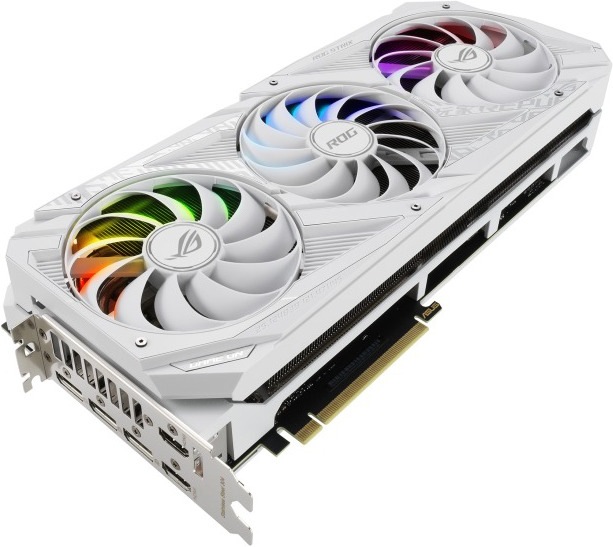 Actual product image ASUS GeForce ROG STRIX RTX 3080 O10G WHITE (10 GB)