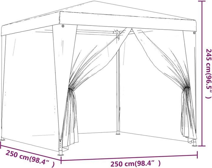 Image du produit vidaXL Desirae (250 cm, 250 cm)
