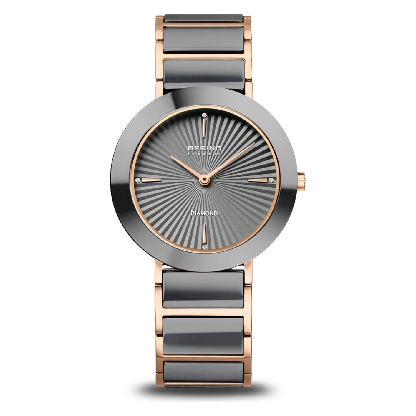 Bering, Horloge, 11435-768, Goud, Roze, Grijs