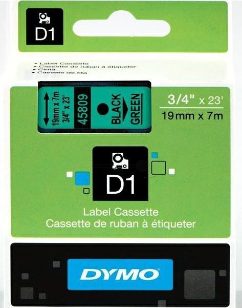 Actual product image Dymo S0720890 Standard tape (1.90 cm, Green)