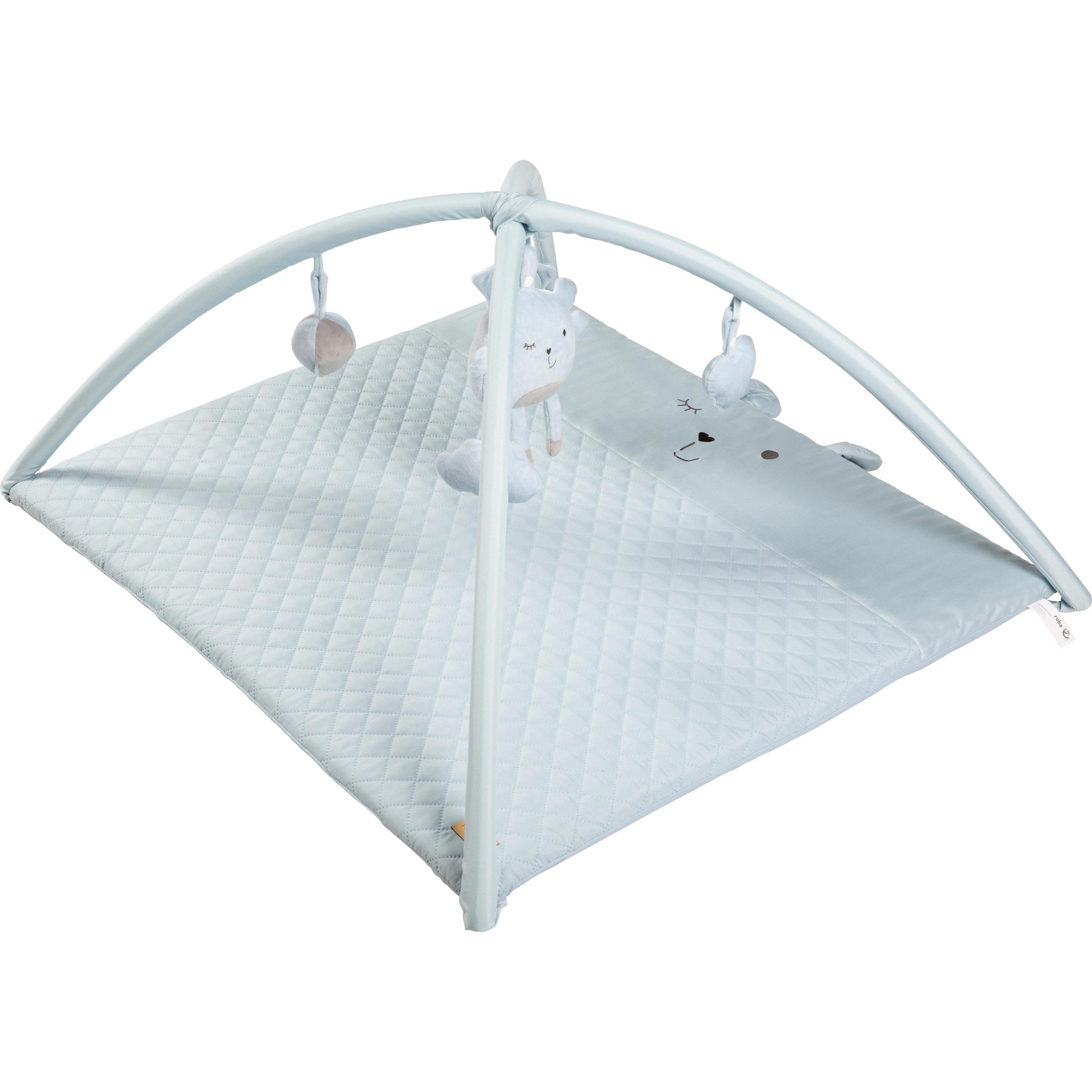 Roba Blau Krabbeldecke + Spielbogen, Style Benny