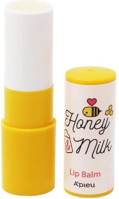 Immagine prodotto A'Pieu Balsamo labbra al miele e latte (Balsamo per le labbra)