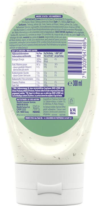 Immagine prodotto THOMY Salsa Tartare Squeeze (320 g)